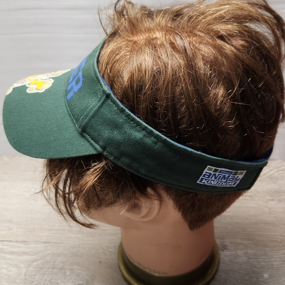 Walt Disney World Kids Visor Hat Navy Animal Kingdom Safari - Picture 3 of 5